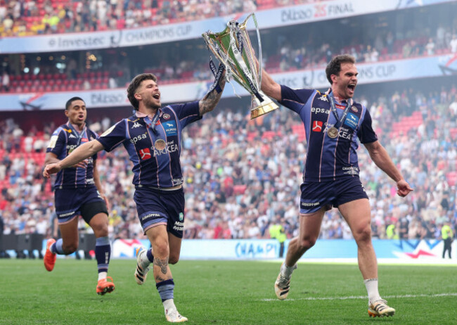 matthieu-jalibert-and-damian-penaud-celebrate-with-the-champions-cup-trophy