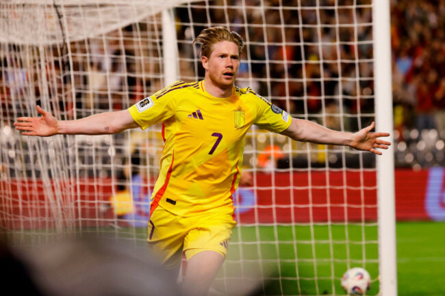 file-belgiums-kevin-de-bruyne-celebrates-after-scoring-his-sides-fourth-goal-during-the-world-cup-2026-group-j-qualifying-soccer-match-between-belgium-and-wales-at-king-baudouin-stadium-in-brussels