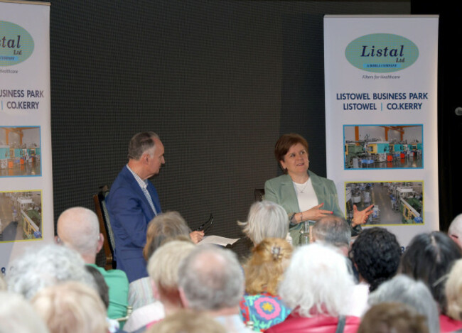 former-first-minister-of-scotland-nicola-sturgeon-during-an-in-conversation-about-her-book-frankly-at-the-listowel-writers-week-literary-festival-at-listowel-arms-hotel-co-kerry-picture-date-th