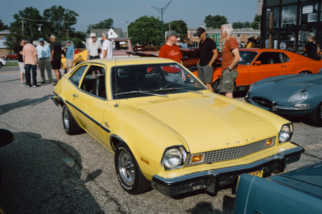 a-ford-pinto-at-a-cars-and-coffee-style-event-in-birmingham-michigan-usa