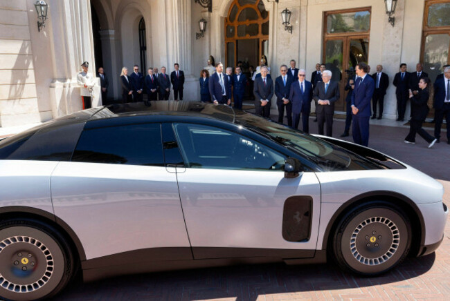 roma-italia-26th-may-2026-rome-president-sergio-mattarella-with-john-elkann-and-piero-ferrari-respectively-chairman-and-vice-chairman-chief-executive-officer-of-ferrari-spa-accompanied-by-be