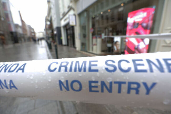 CITY CENTRE MURDER SCENE 6062. 6071_90749537
