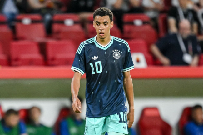 jamal-musiala-germany-looks-on-during-the-international-friendly-match-between-germany-and-finland-at-mewa-arena-on-may-31-2026-in-mainz-germany-photo-by-harry-langerdefodi-images