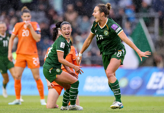 marissa-sheva-and-kyra-carusa-celebrate-their-sides-first-goal