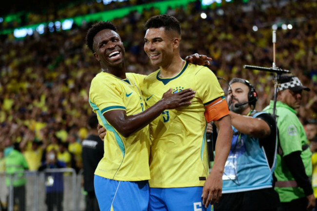 brazils-casemiro-right-celebrates-with-teammate-vinicius-junior-after-scoring-his-sides-second-goal-against-panama-during-a-friendly-soccer-match-in-rio-de-janeiro-sunday-may-31-2026-ap-photo