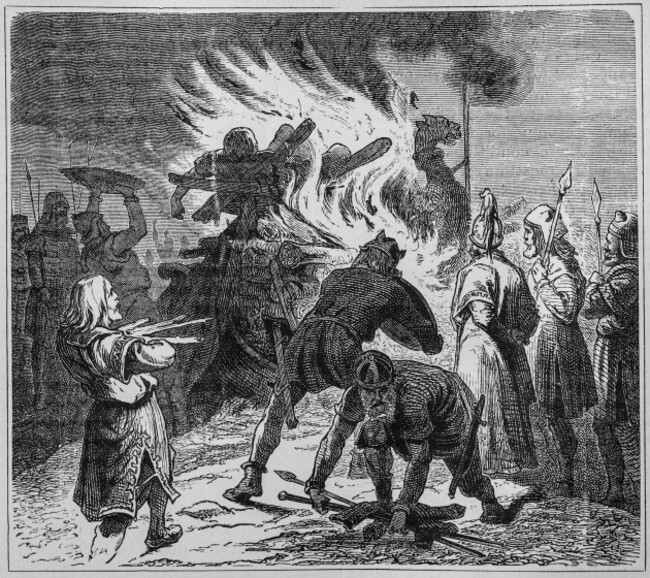 ritual-cremation-of-a-viking-chief-on-a-dragon-ship-in-9th-century-england