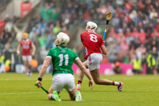 cork-tim-omahony-shoots-for-the-posts-as-referee-james-owens-blows-the-final-whistle