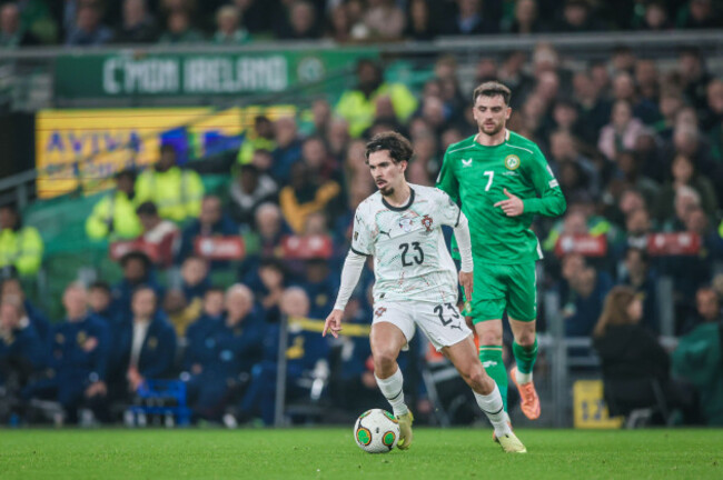 november-13-2025-aviva-stadium-dublin-ireland-2026-world-cup-qualifier-ireland-2-portugal-0-vitinha-of-portugal