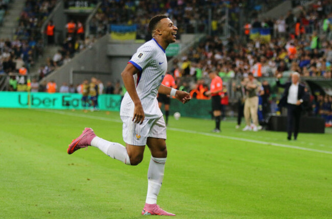 wroclaw-poland-september-5-2025-kylian-mbappe-of-france-10-celebrates-after-scored-a-goal-during-the-fifa-world-cup-2026-qualifying-round-game-against-ukraine-at-tarczynski-arena-in-wroclaw