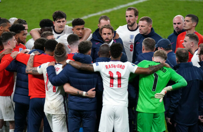 file-photo-dated-11-07-2021-of-england-manager-gareth-southgate-as-he-selects-his-players-to-take-penalties-ahead-of-the-penalty-shootout-during-the-uefa-euro-2020-final-at-wembley-stadium-london-is