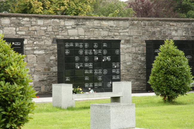 columbarium wall