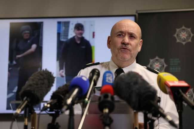 assistant-chief-constable-ryan-henderson-speaking-to-the-media-at-police-service-of-northern-irelands-headquarters-in-belfast-following-last-nights-disorder-twelve-police-officers-were-injured-and