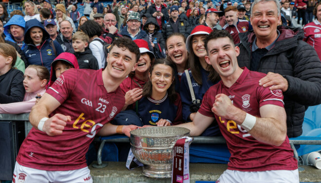 danny-mccartan-and-sam-mccartan-celebrate-with-their-family