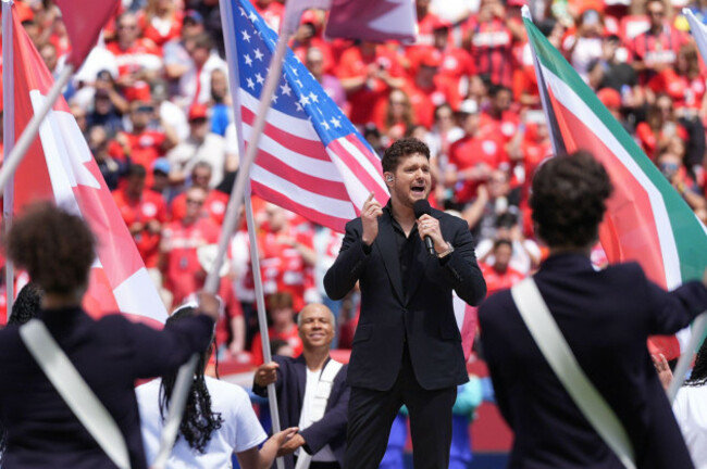 canadian-singer-michael-buble-performs-ahead-of-the-start-of-the-world-cup-group-b-soccer-match-between-canada-and-bosnia-in-toronto-friday-june-12-2026-ap-photostephanie-scarbrough