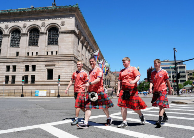 scotland-fans-on-huntington-avenue-ahead-of-the-fifa-world-cup-group-c-match-at-boston-stadium-foxborough-picture-date-saturday-june-13-2026