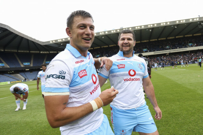handre-pollard-and-marco-van-staden-celebrate-after-the-match