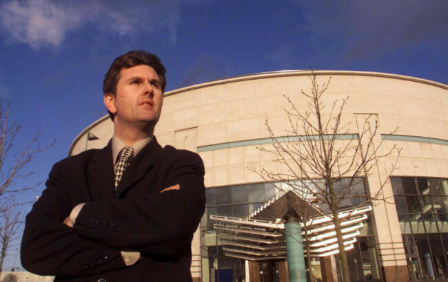 file-photo-dated-21199-of-ulster-unionist-mp-jeffrey-donaldson-outside-belfast-waterfront-hall-a-young-jeffrey-donaldson-was-described-in-1997-as-a-thoughtful-individual-not-devoid-of-personal-ch