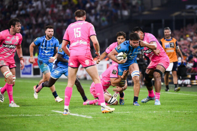 thibaut-motassipaul-gabrillaguesali-pricealexandre-becognee-during-the-top-14-20252026-semi-final-match-between-montpellier-and-stade-francais-at-septeo-stadium-on-june-20-2026-in-montpellier-fr