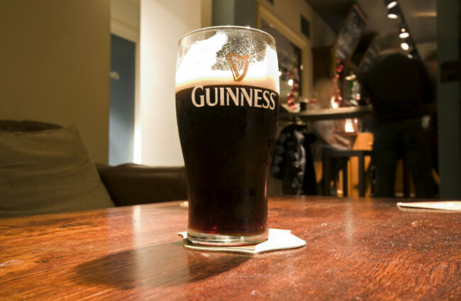 a-pint-of-guinness-on-pub-table