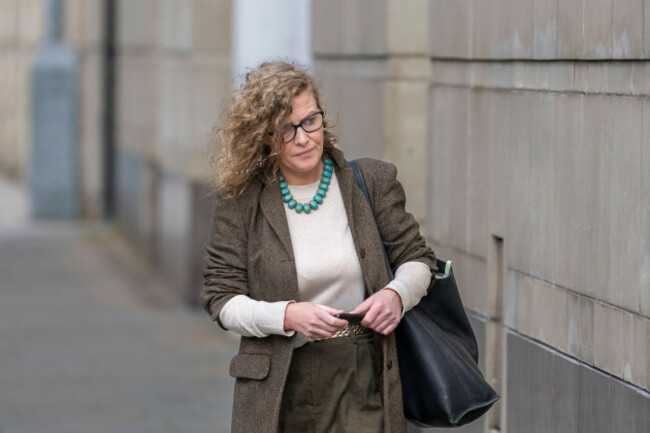 fiona-donohoe-the-mother-of-14-year-old-noah-donohoe-arriving-to-belfast-coroners-court-for-the-inquest-into-the-death-of-noah-who-was-found-dead-in-a-storm-drain-in-north-belfast-in-june-2020-s