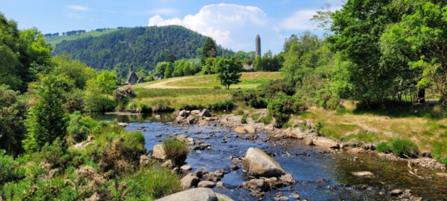 creekrunningthroughglendaloughst-kevinssmonasterysiteincounty