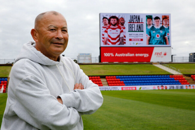newcastle-australia-23rd-apr-2026-japan-rugby-football-union-head-coach-eddie-jones-during-the-announcement-of-a-neutral-test-match-as-part-of-the-inaugural-nations-championship-mcdonald-jones-st