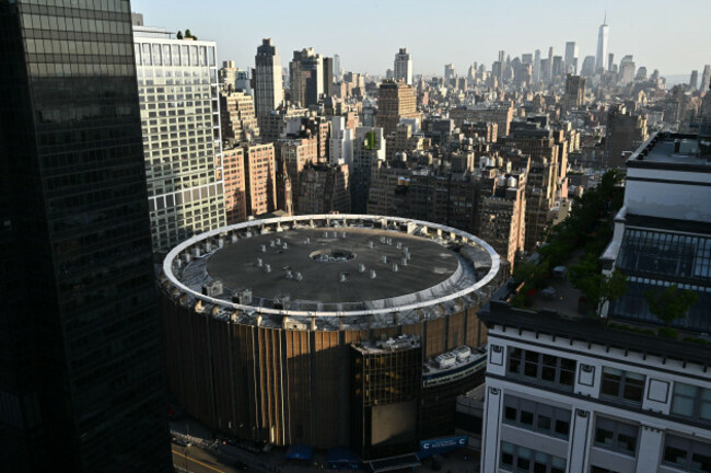 aerial-view-of-madison-square-garden-ahead-of-a-reported-wedding-between-singer-taylor-swift-and-national-football-league-player-travis-kelce-on-on-thursday-july-2-2026-in-new-york-photo-by-evan