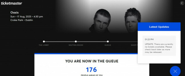 a-screengrab-from-the-ticketmaster-website-detailing-information-about-oasis-concert-tickets-for-sale-in-dublin-oasis-fans-across-the-uk-and-ireland-who-missed-out-on-pre-sale-tickets-will-be-attempt