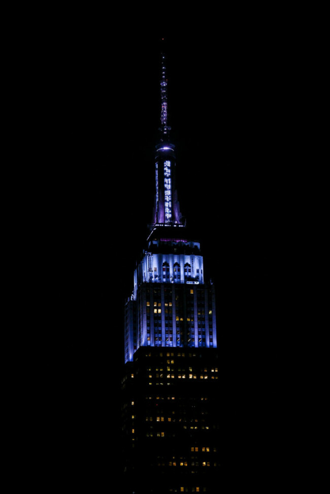 the-empire-state-building-lit-up-as-her-something-blue-for-taylor-swift-and-travis-kelces-wedding-on-friday-july-3-2026-in-new-york-photo-by-evan-agostiniinvisionap