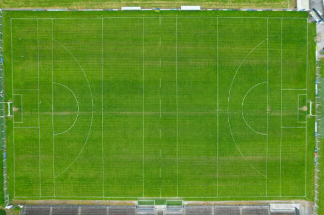 top-down-drone-view-of-a-traditional-irish-gaa-pitch-showcasing-the-field-markings-and-symmetry-from-above