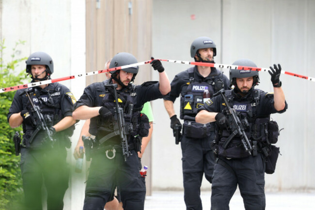 the-support-unit-usk-a-specialized-unit-of-the-bavarian-police-is-moving-through-the-grounds-of-the-welfen-gymnasium-schongau-germany-wednesday-july-8-2026-karl-josef-hildenbranddpa-via-ap