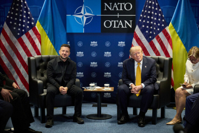 president-wolodymyr-zelensky-meets-us-president-donald-trump-president-wolodymyr-zelensky-at-the-nato-summit-in-ankara-on-08-07-2026-working-visit-of-the-president-of-ukraine-and-the-first-lady-to-t