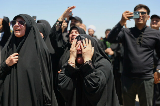 women-react-as-the-coffin-of-the-late-iranian-supreme-leader-ayatollah-ali-khamenei-arrives-at-hasheminejad-international-airport-from-iraq-for-the-final-stage-of-his-dayslong-funeral-ceremonies-in-ma
