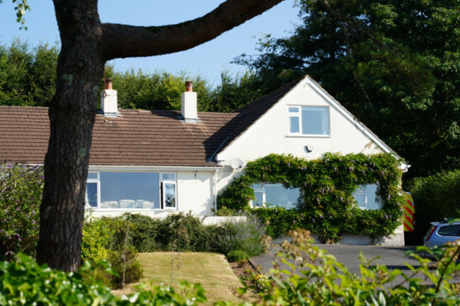 police-outside-the-house-of-ann-widdecombe-in-haytor-in-dartmoor-the-ex-tory-prisons-minister-was-found-dead-at-her-home-in-haytor-on-dartmoor-on-thursday-after-sustaining-serious-injuries-picture-d