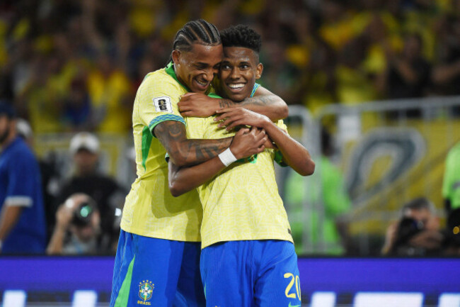 rio-de-janeiro-brazil-september-4-2025-soccer-player-estevao-of-the-brazilian-national-team-celebrates-his-goal-during-the-brazil-vs-chile-match