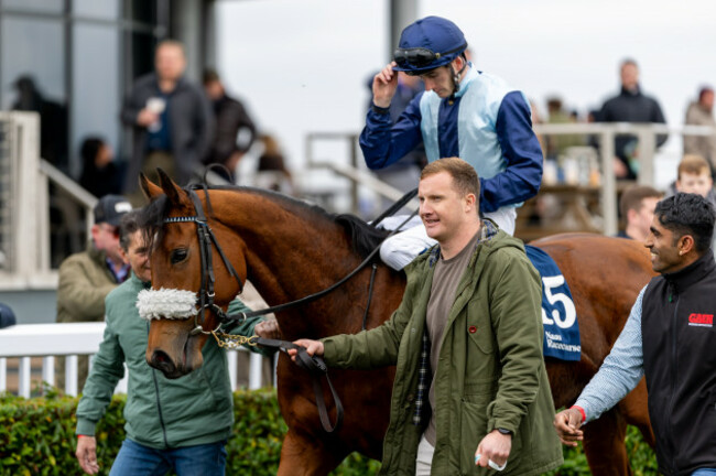 ciaran-kilkenny-leads-in-onemoredance-after-winning-the-irish-stallion-farms-ebf-garnet-stakes