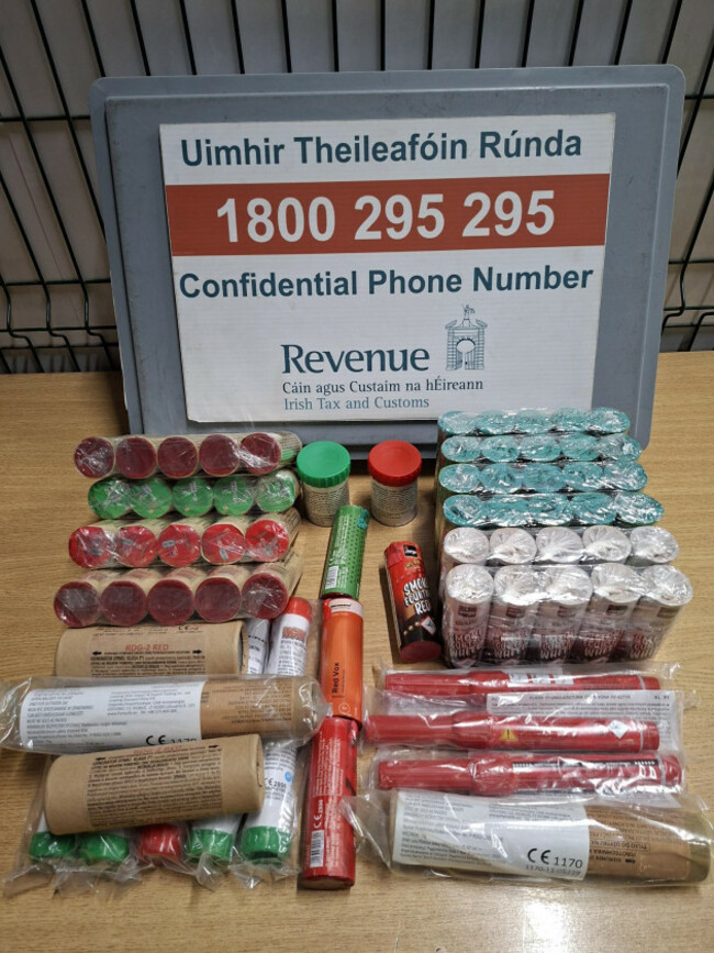 Image 2 - seized pyrotechnics