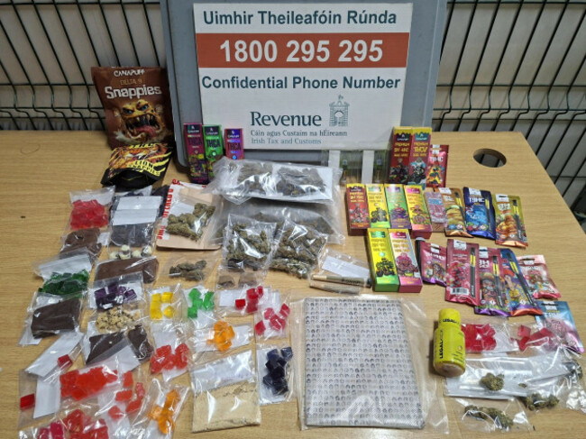 Image 1 - seized illicit drugs