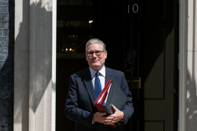 britains-prime-minister-keir-starmer-leaves-10-downing-street-to-attend-prime-ministers-questions-at-the-house-of-commons-in-london-wednesday-july-15-2026-ap-photothomas-krych