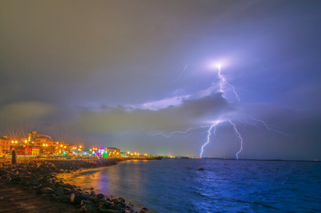 1st Place - Coastal Landscape. Adrian Nolan_Stick Man_Salthill Promenade