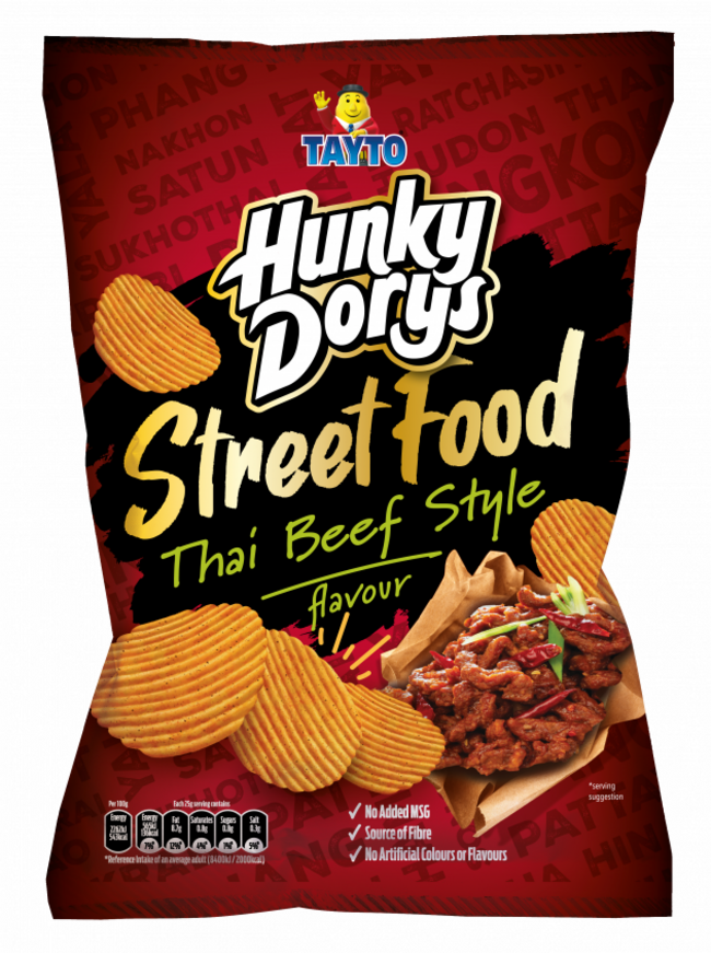TY-HUNKY DORYS thai beef 130G