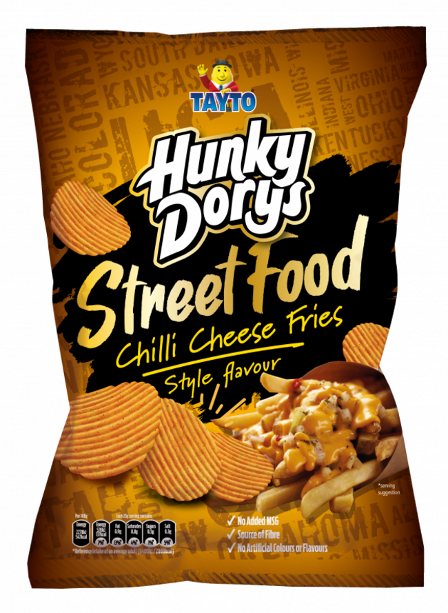 TY-HUNKY DORYS chilli cheese 130G