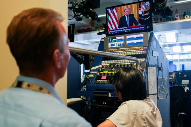 journalists-in-the-james-brady-press-briefing-room-watch-president-donald-trump-speak-from-the-east-room-of-the-white-house-thursday-july-16-2026-in-washington-ap-photojulia-demaree-nikhinson