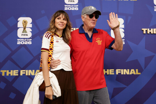 alejandra-silva-left-and-richard-gere-arrive-before-the-world-cup-final-soccer-match-between-spain-and-argentina-in-east-rutherford-n-j-near-new-york-sunday-july-19-2026-ap-photoadam-hunger