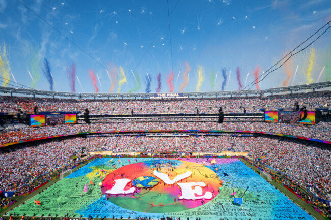 east-rutherford-united-states-of-america-19-july-2026-overview-halftime-show-at-the-soccer-2026-world-cup-spain-vs-argentina-credit-passion2press-demarkus-fischeralamy-live-news