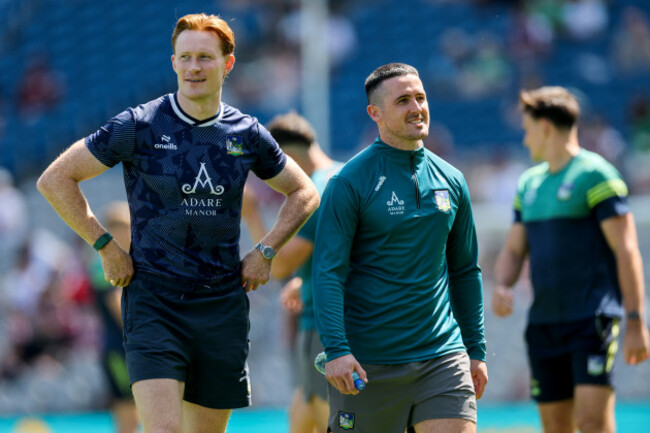 william-odonoghue-and-darragh-odonovan-during-the-warm-up