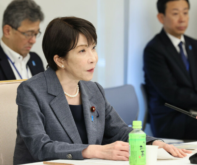 council-on-economic-and-fiscal-policy-is-held-at-the-prime-ministers-office-in-tokyo-on-july-30-2026-japanese-pm-sanae-takaichi-attends-the-meeting-the-yomiuri-shimbun-via-ap-images