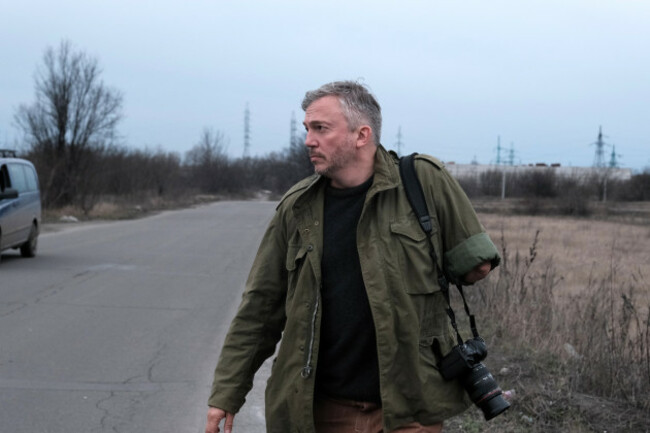 Giles Duley pictured out in the field (1)