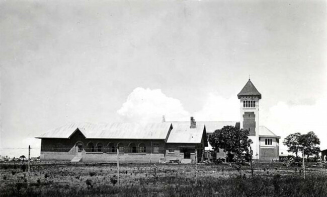 english-view-of-the-church-buildings-jadotville-now-likasi-belgian-congo-now-democratic-republic-of-congocongo-kinshasa-photograph-of-original-bw-postcard-unattributed-photographer-c1930