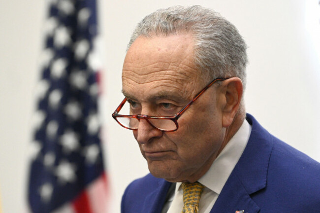 lviv-ukraine-february-23-2024-us-senate-majority-leader-chuck-schumer-during-a-press-conference-in-lviv-ukraine